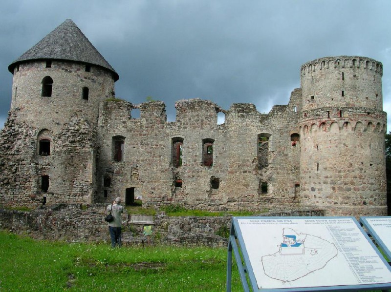 Замок магистра Ливонского ордена.