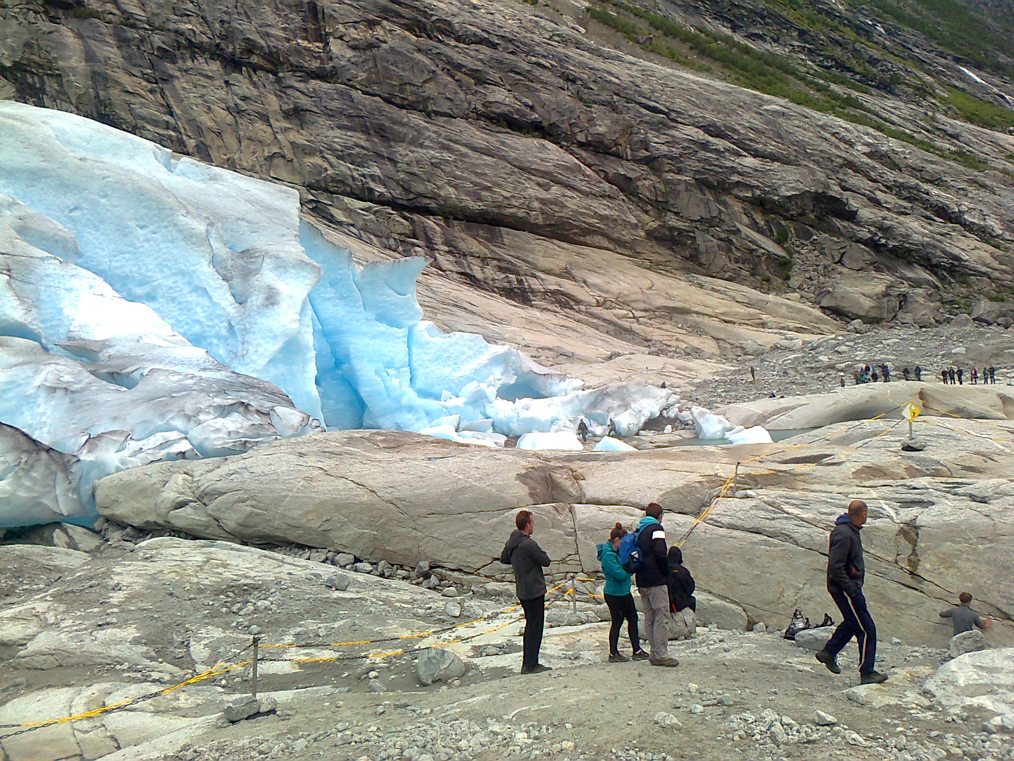 один из рукавов ледника Jostedalsbreen