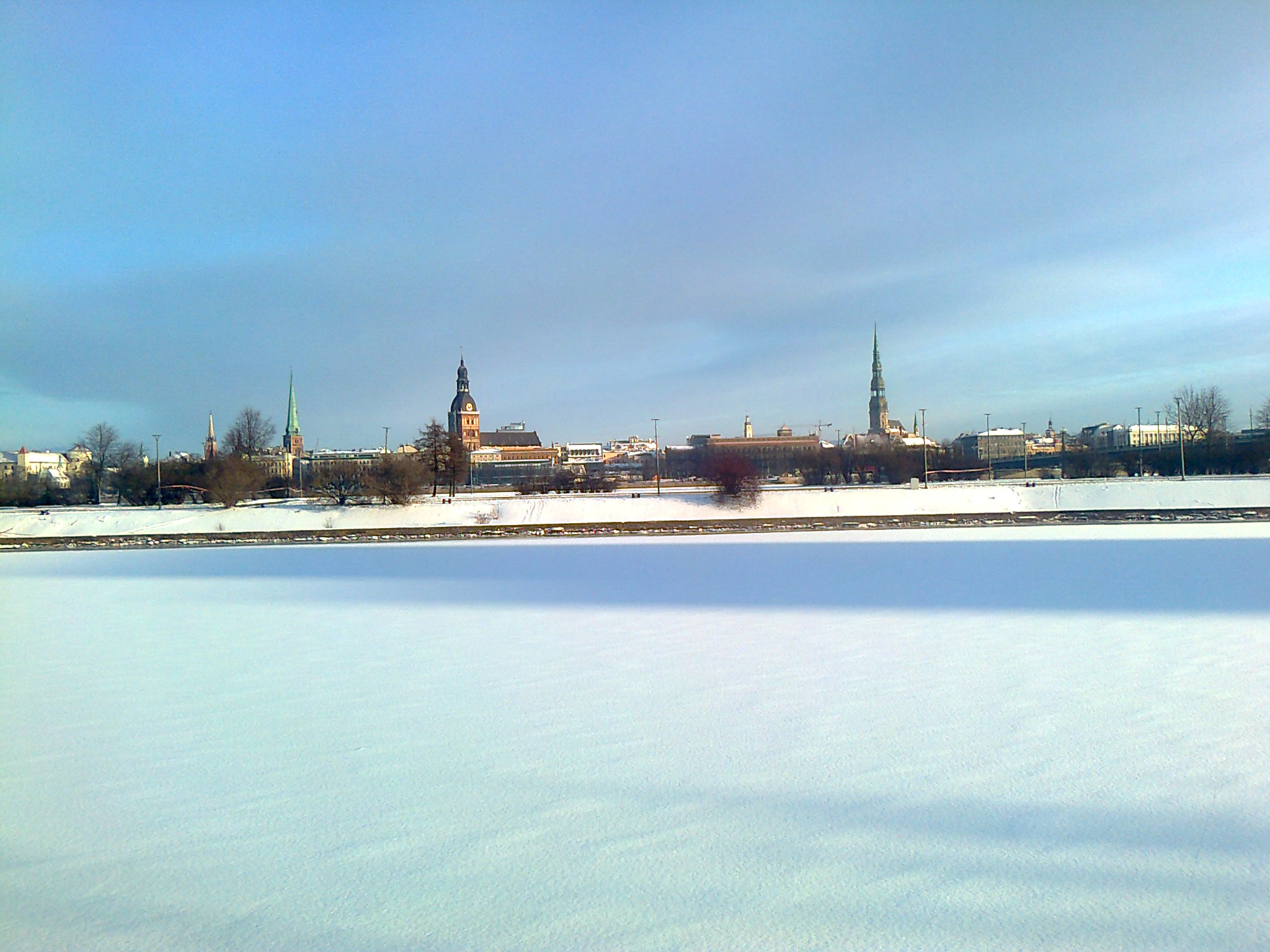панорама Ст.Риги зима